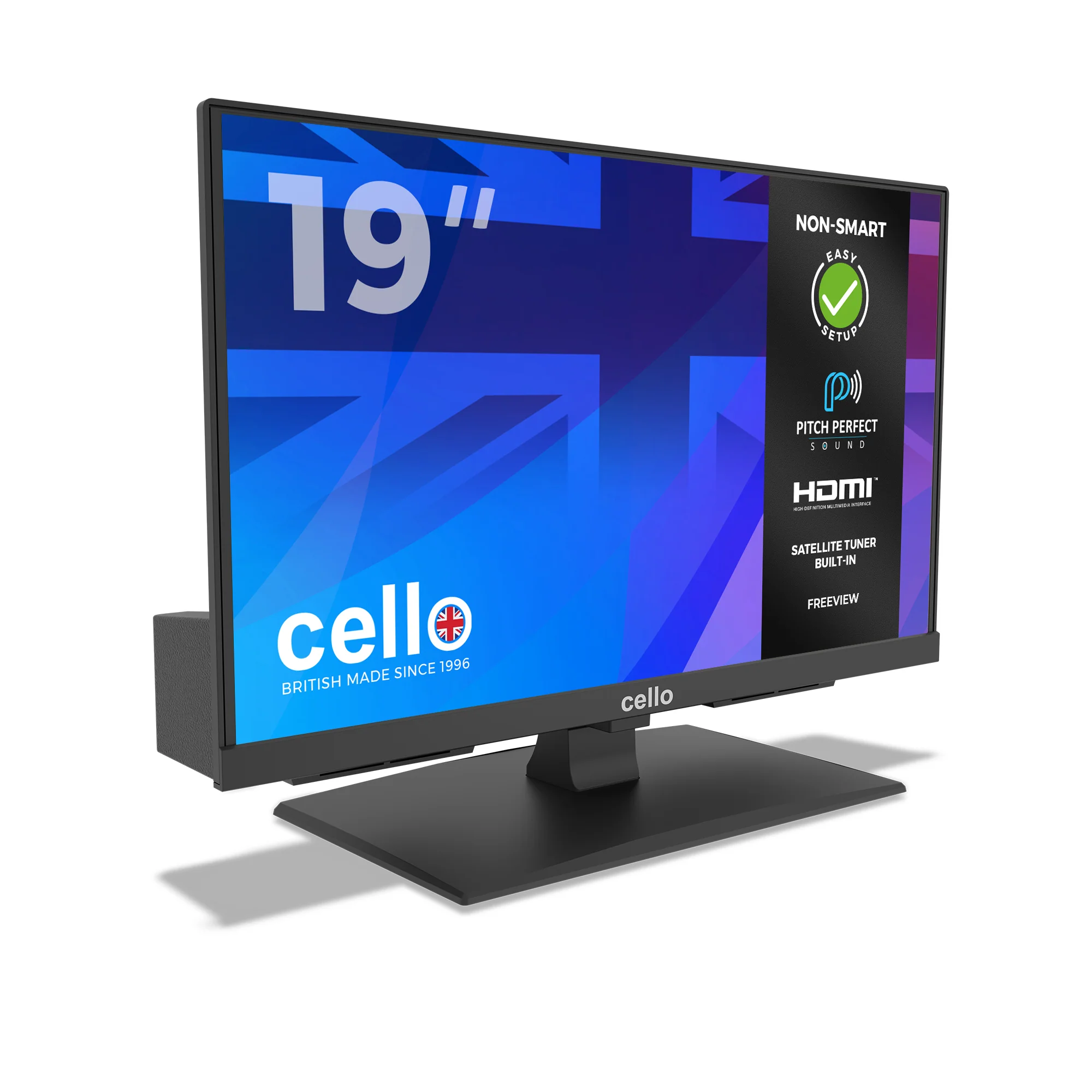 19” LED Digital TV with Perfect Pitch Sound & Satellite Tuner - Image 3