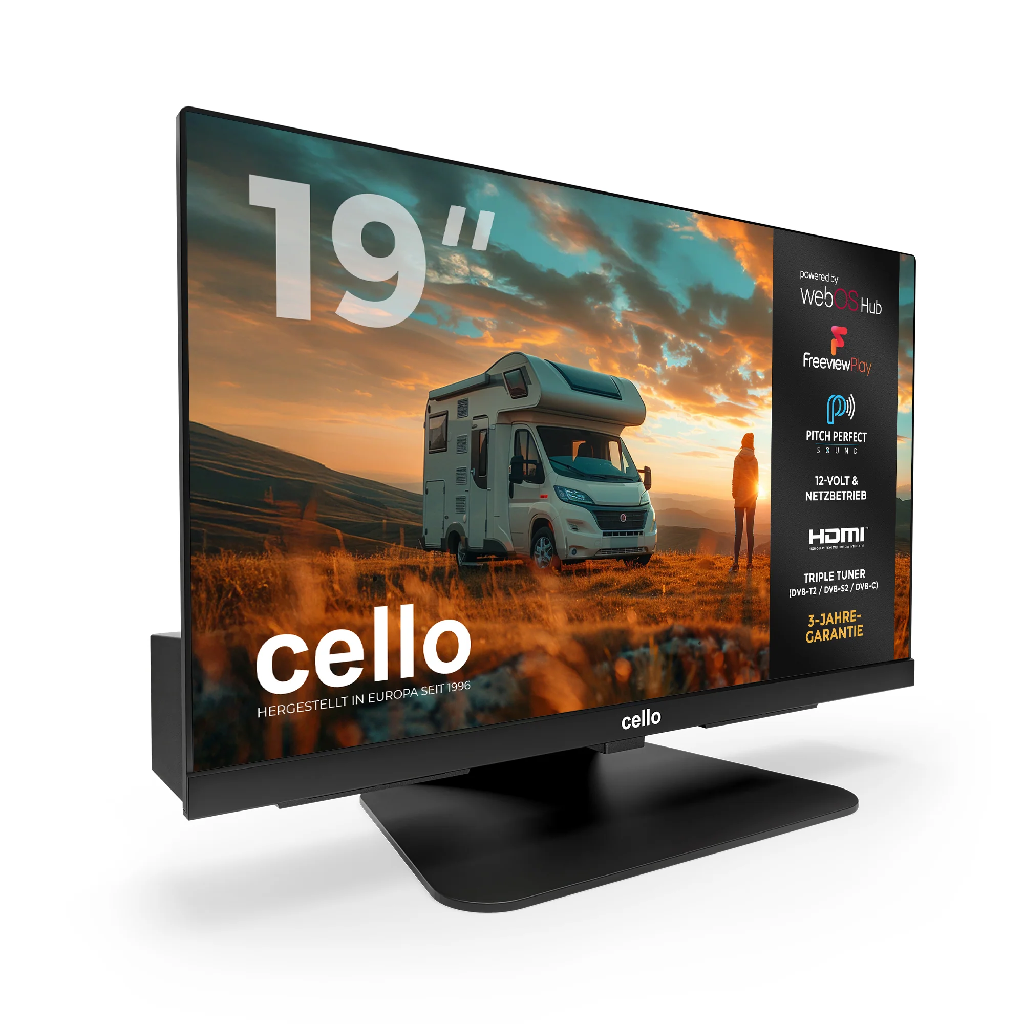 19ā³ Smart WebOS 12-Volt Traveller TV with Perfect Pitch Sound (DE) - Image 3