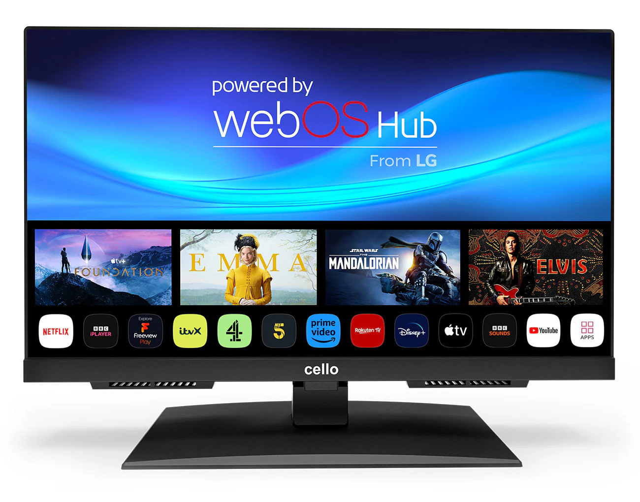 19″ Smart WebOS LED TV with Freeview Play & Perfect Pitch Sound (DE)