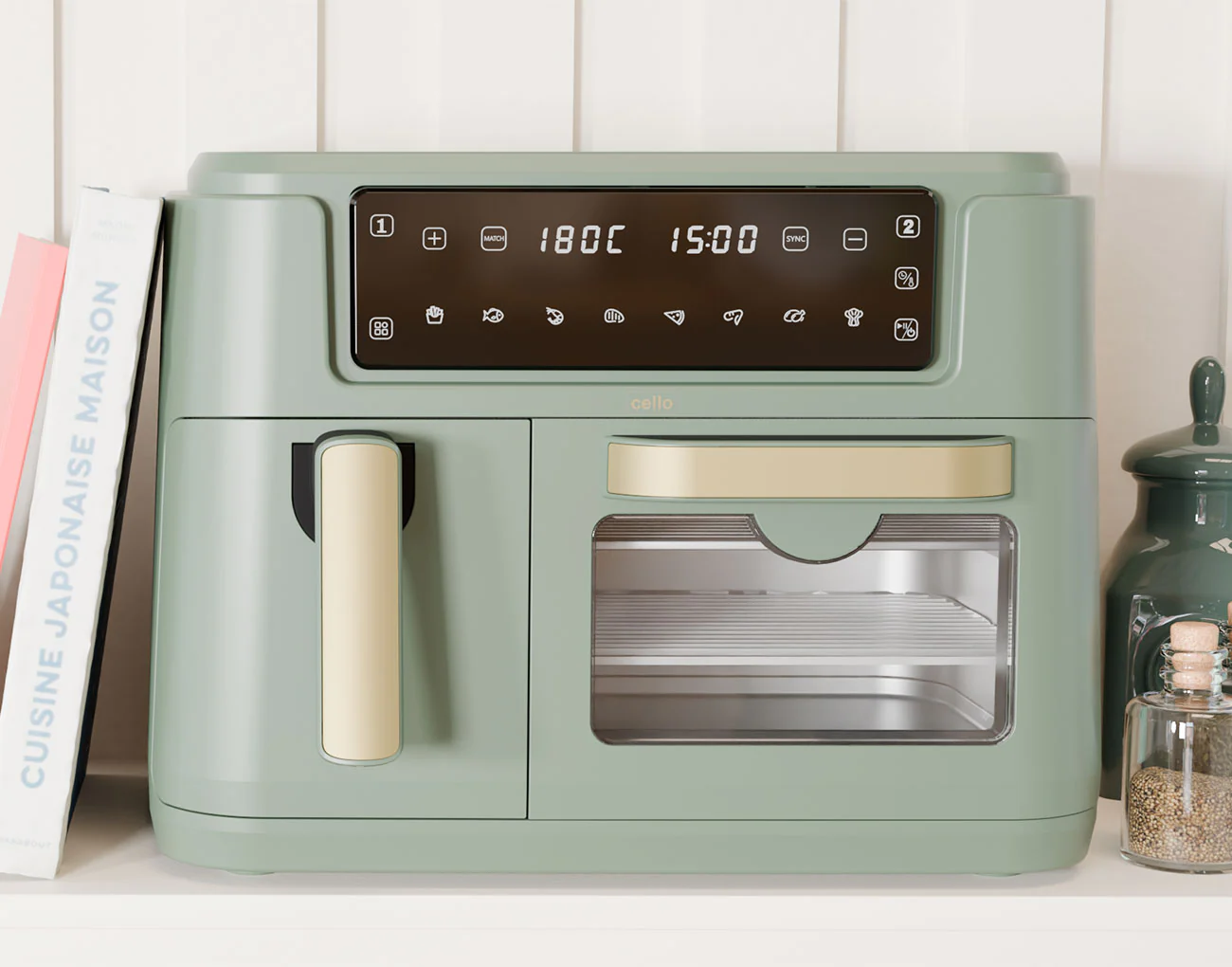 2-in-1 Double Airfryer and Home Oven (DE) - Image 2