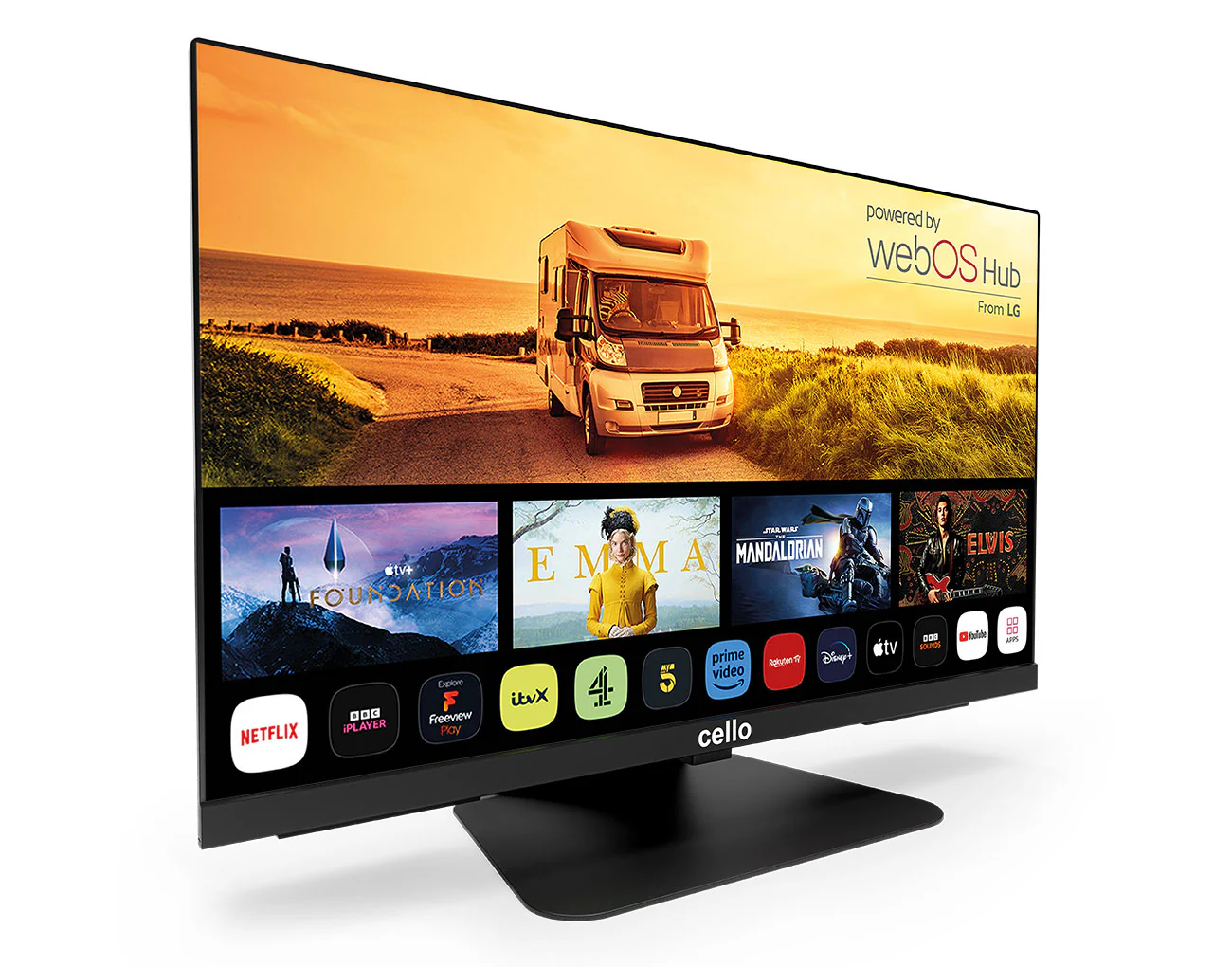 22″ Smart WebOS 12-Volt Full HD TV with Perfect Pitch Sound (IT) - Image 2