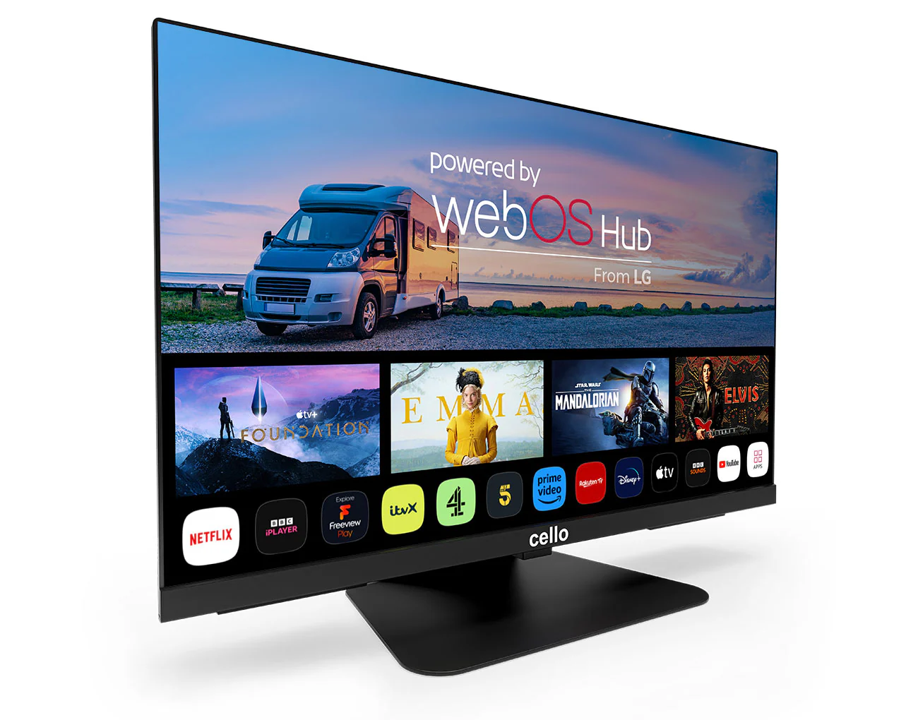 22ā³ Smart WebOS 12-Volt TV with DVD & Perfect Pitch Sound (IT) - Image 2
