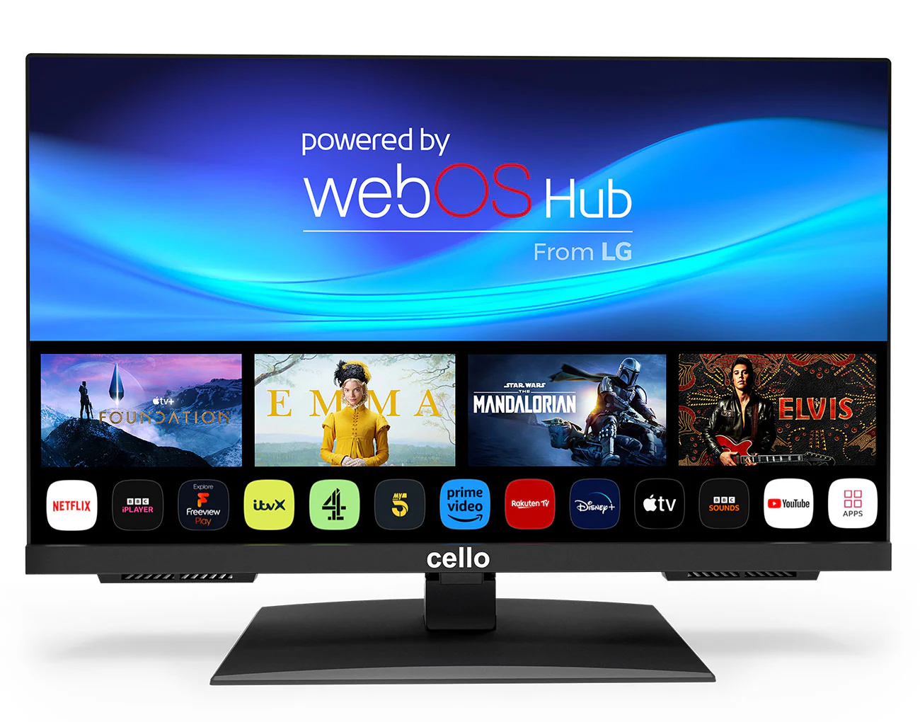 22″ Smart WebOS Full HD TV with Freeview Play & Perfect Pitch Sound (DE)