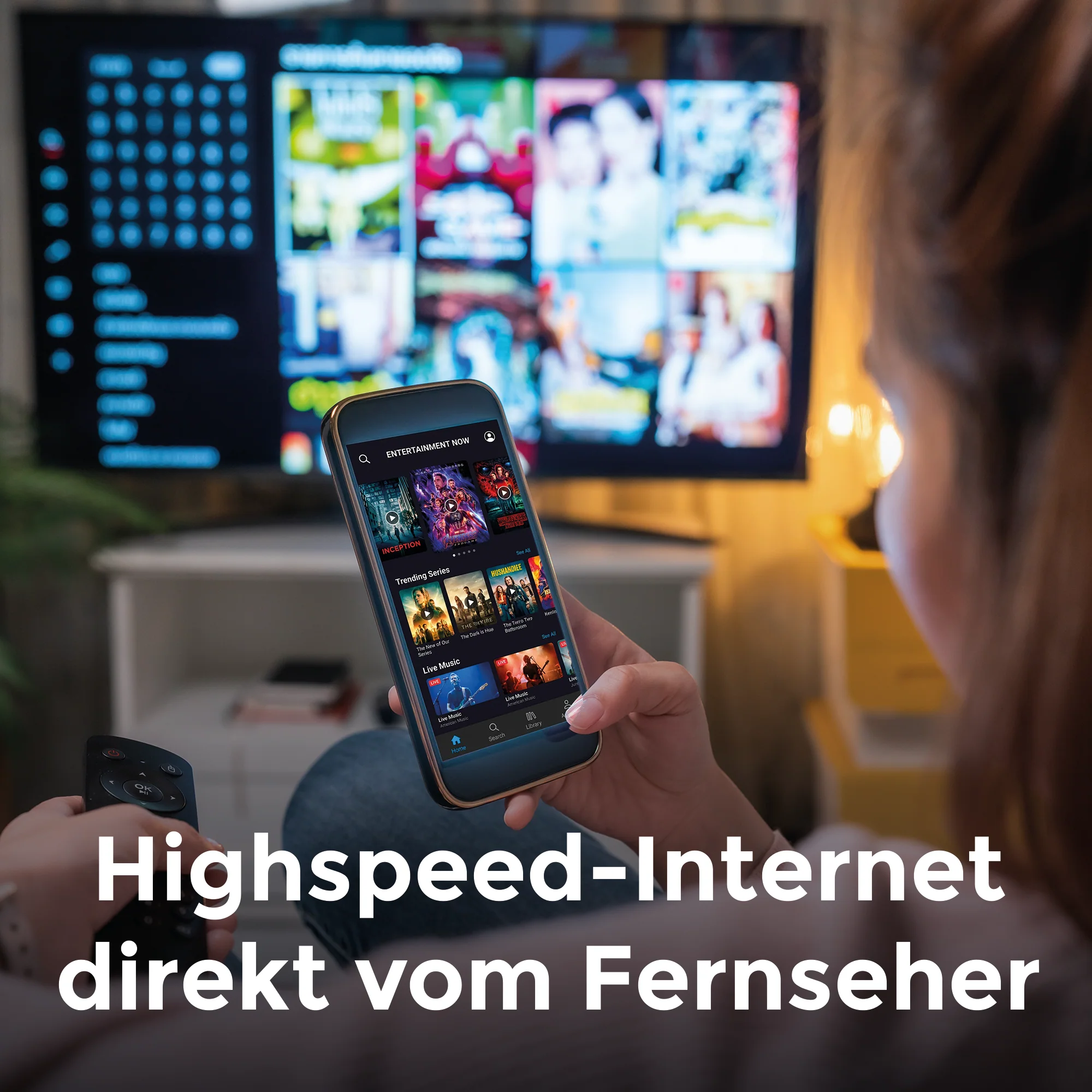 22 inch VOYAGER Smart Samsung Plus TV with built-in 5G Wi-Fi ROUTER (DE) - Image 3