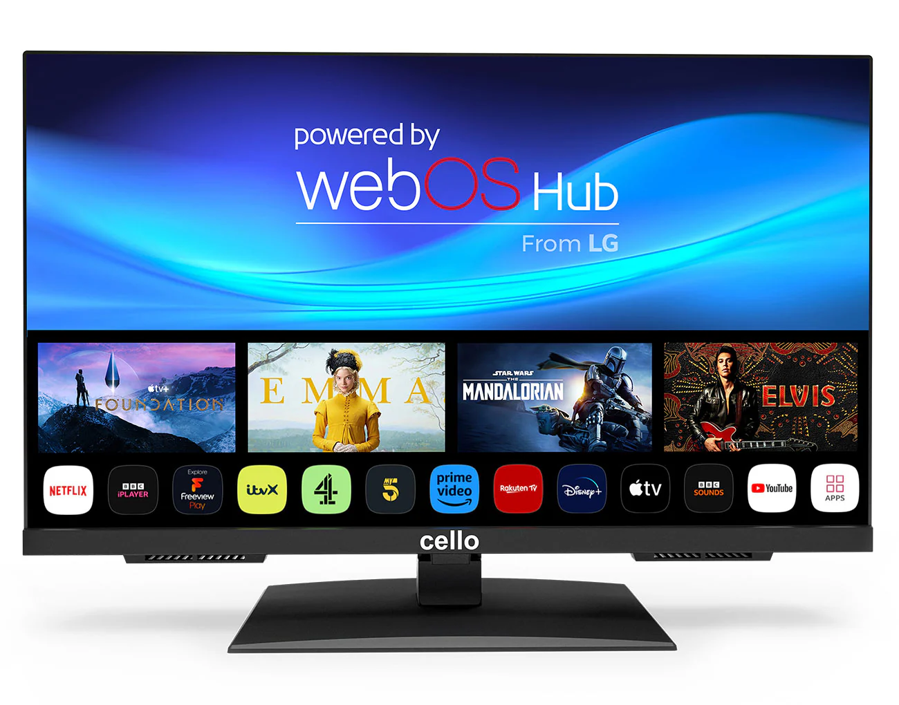 24″ Smart WebOS TV with Freeview Play & Perfect Pitch Sound (DE)