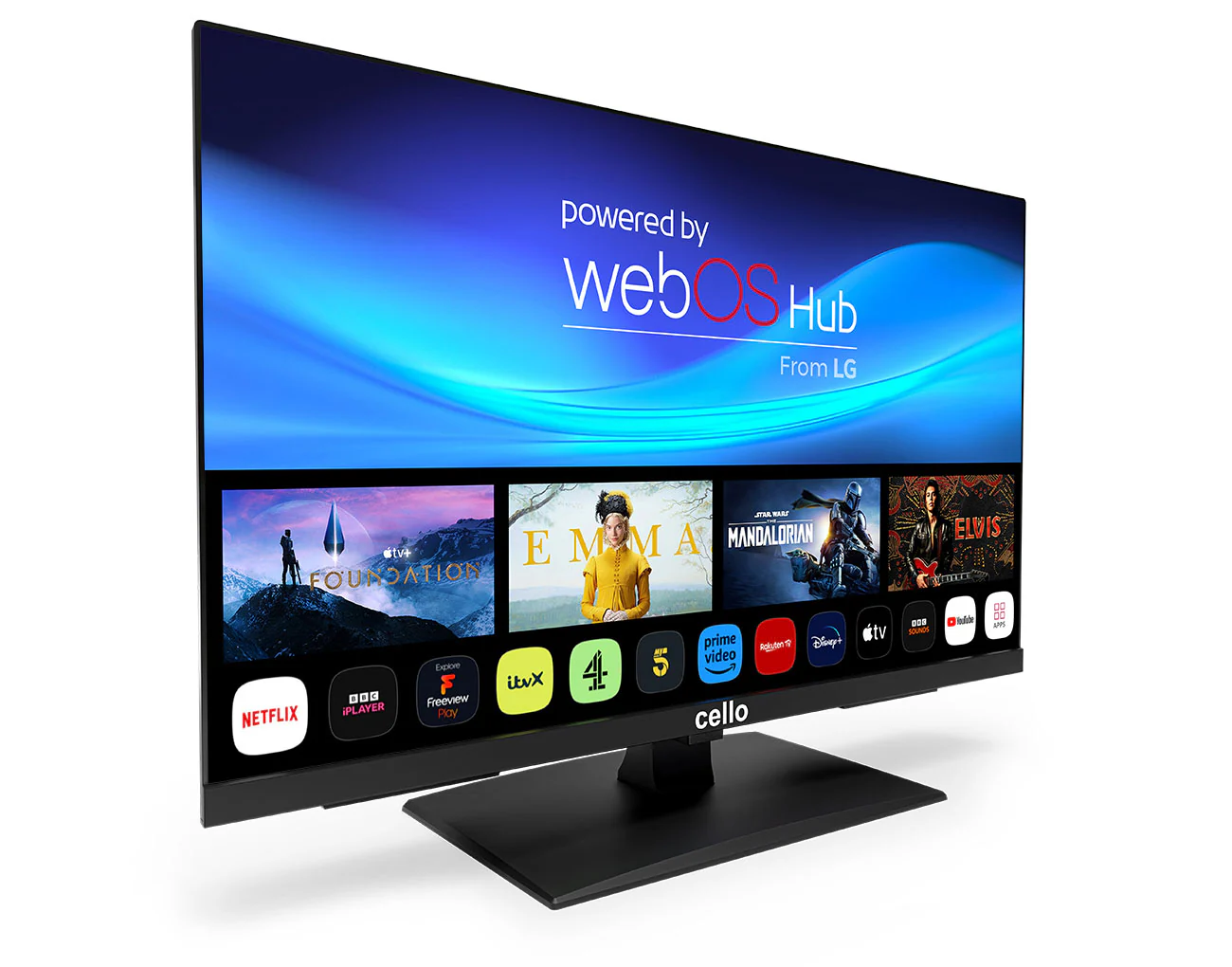 24″ Smart WebOS TV with Freeview Play & Perfect Pitch Sound (DE) - Image 2