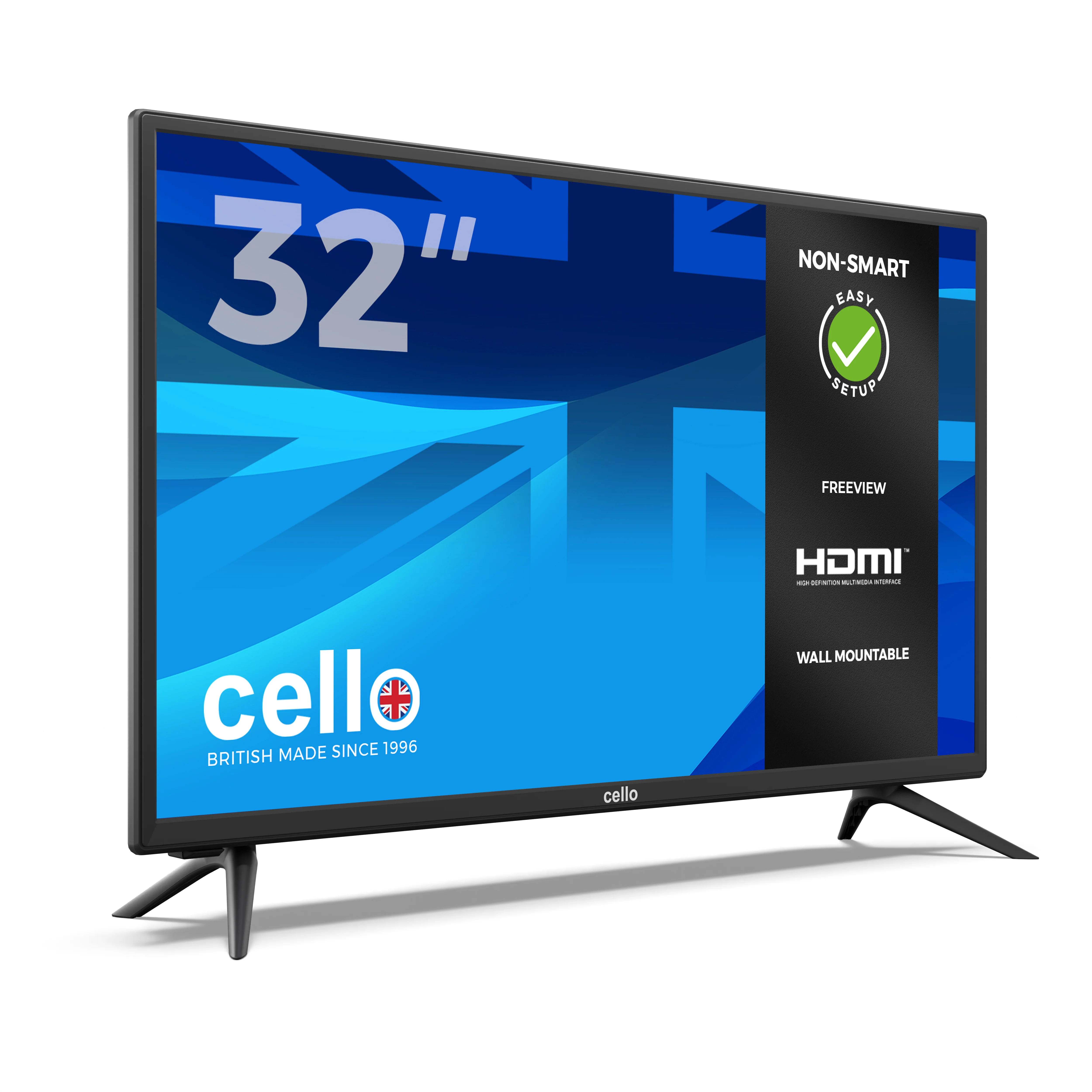 32" HD Ready LED Digital TV with built-in Freeview T2 HD - Image 3