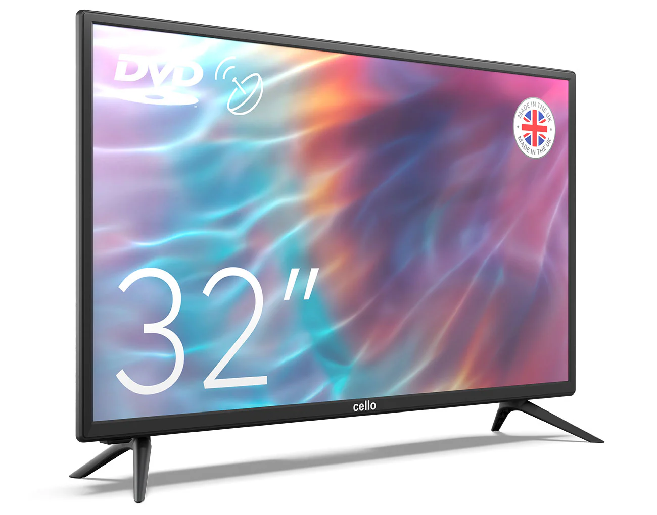 32" HD Ready LED TV with DVD Player and Freeview T2 HD (DE) - Image 2