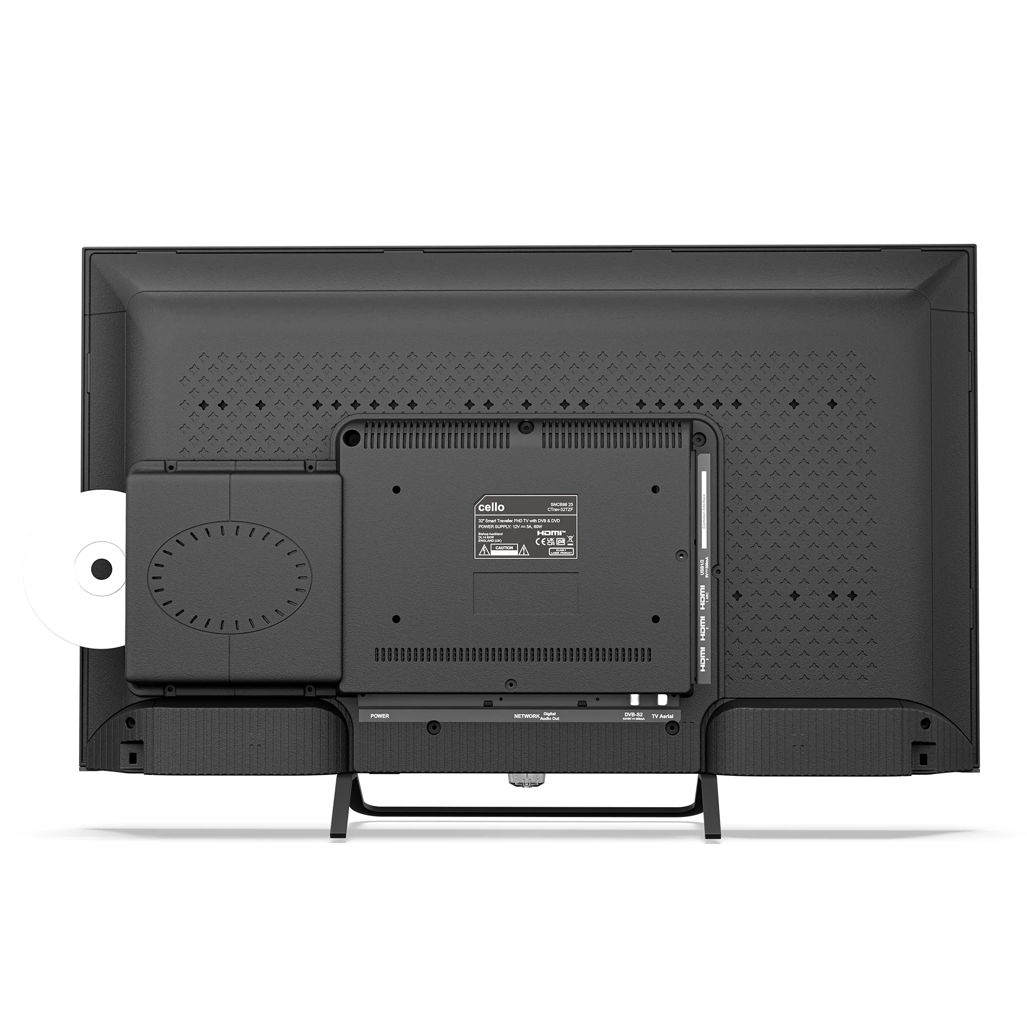 32 inch Smart Samsung Plus 12-Volt Traveller TV with DVD Player - Image 9