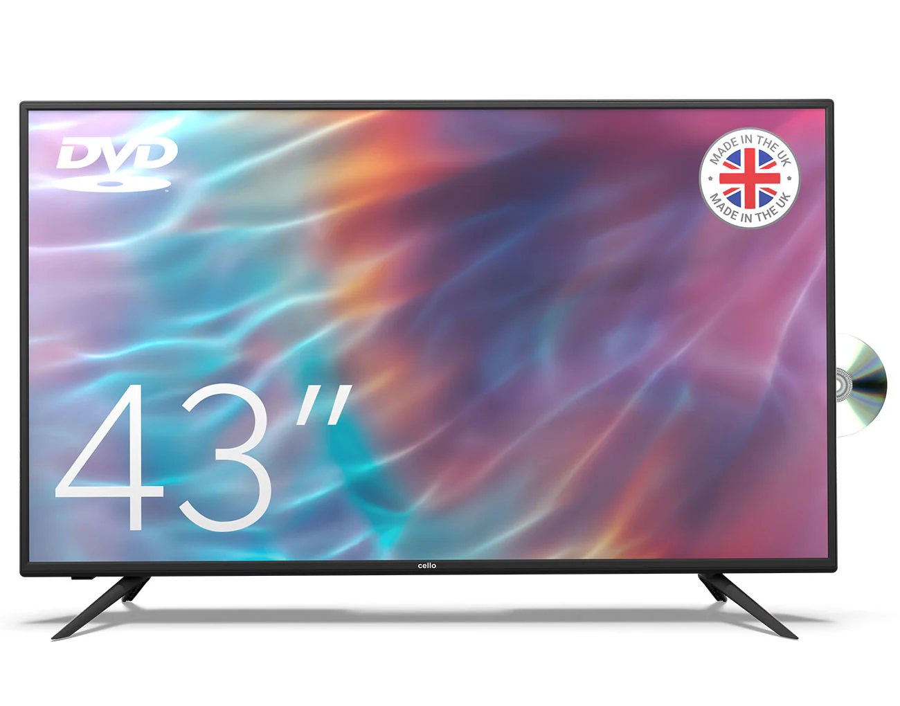 43" Full HD LED TV with DVD Player and Freeview T2 HD (DE)