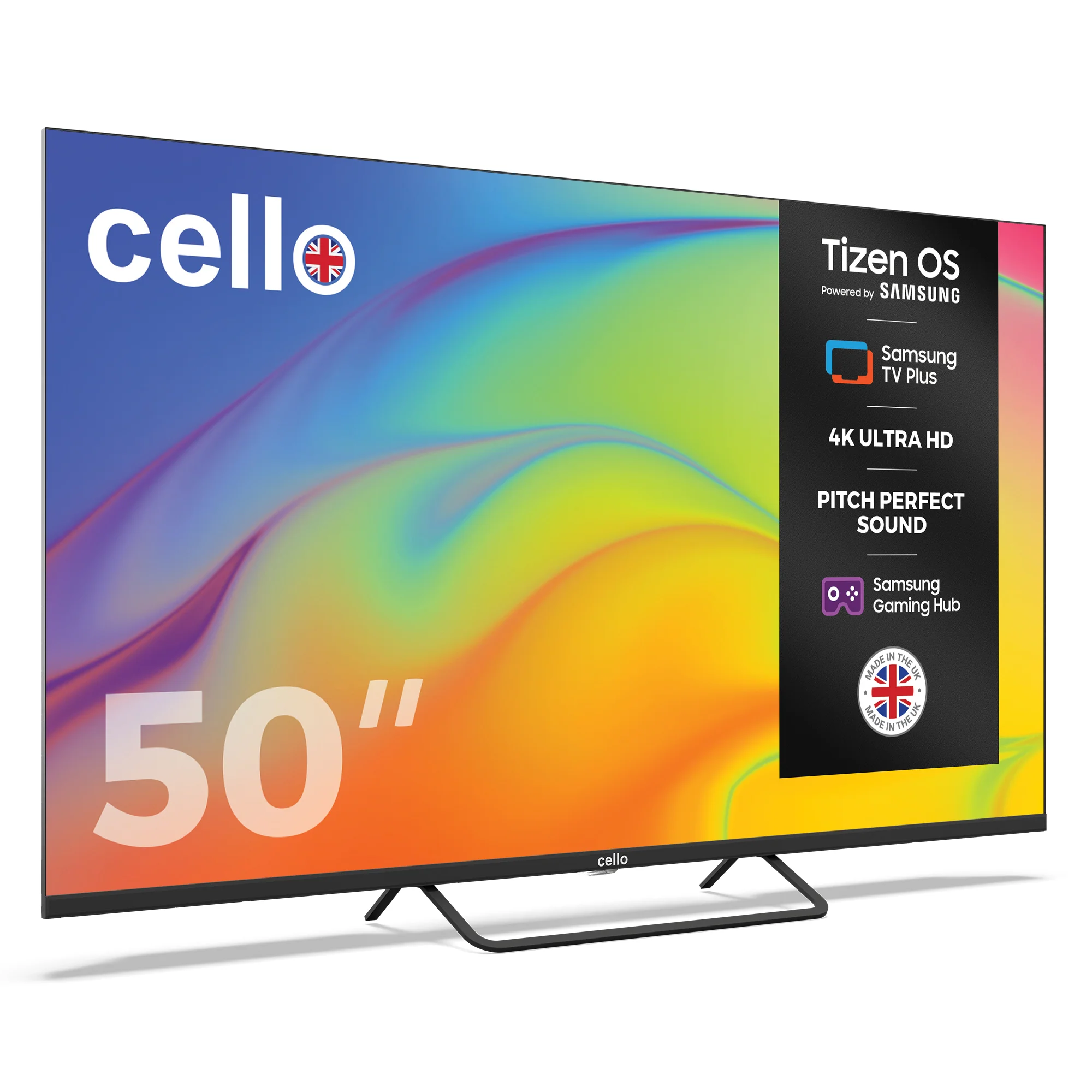 50 inch Cello - Tizen Samsung OS Plus 4K UHD TV with Frameless Bezel - Image 7