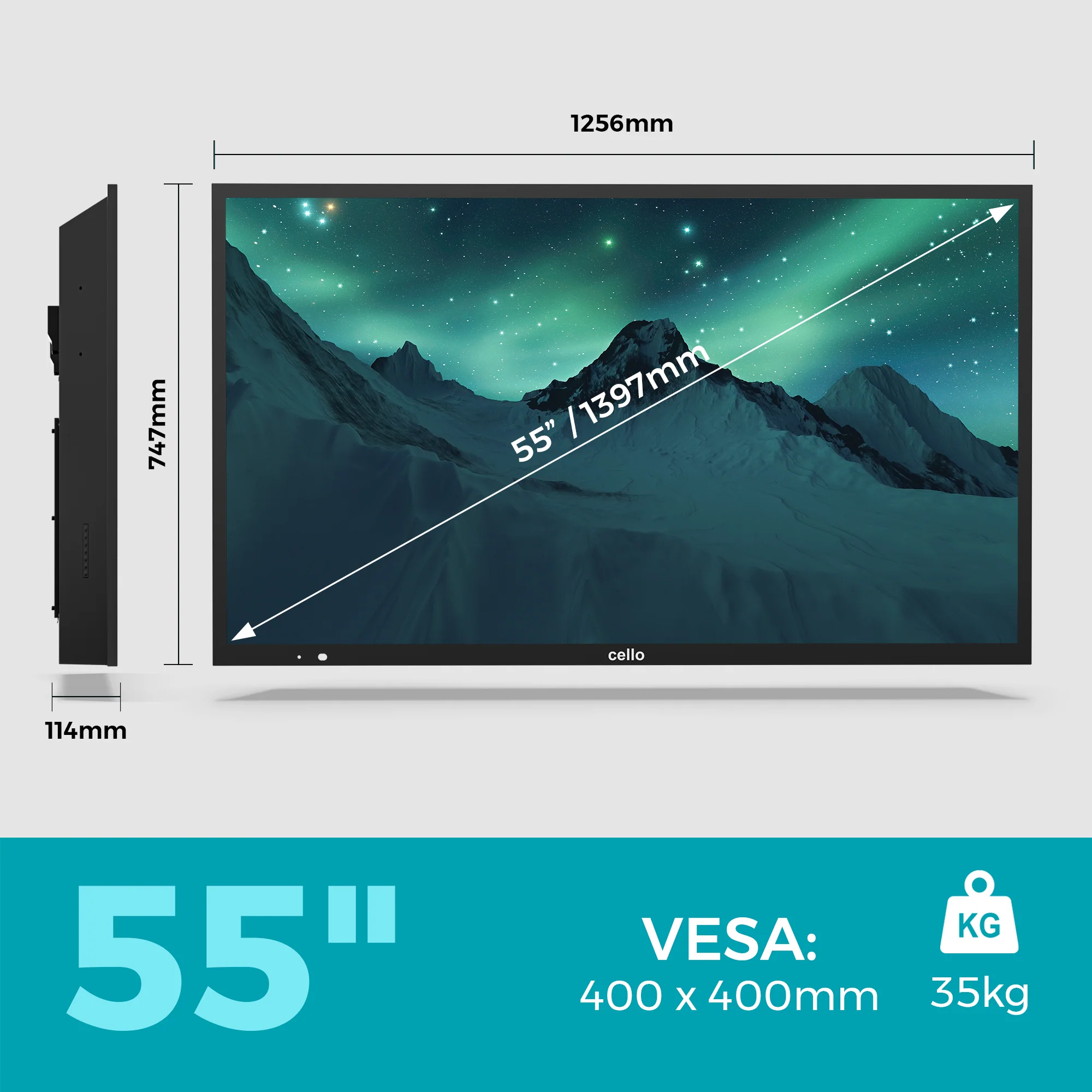 55 inch 4K UHD Smart Samsung Plus Outdoor TV - Image 6