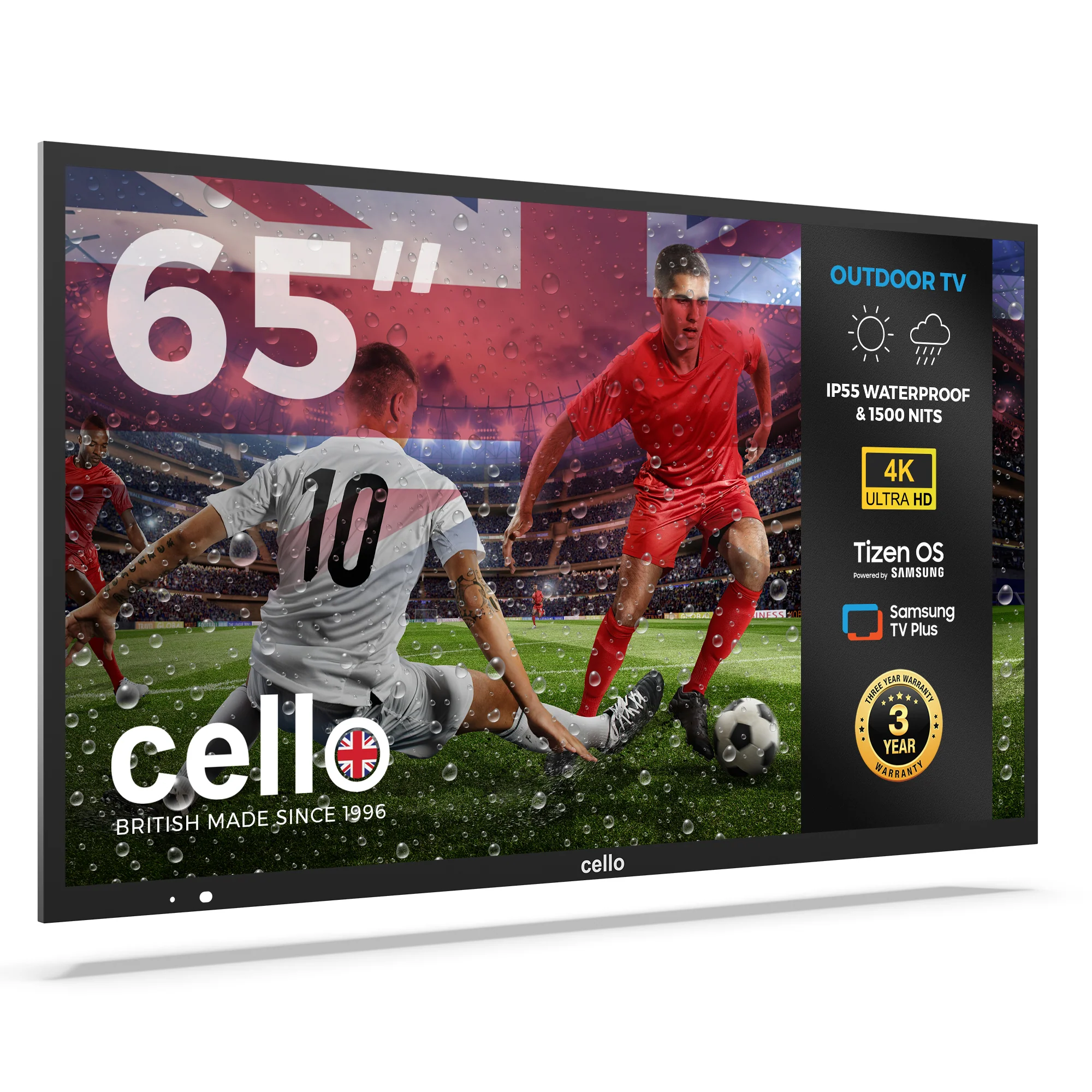 65 inch 4K UHD Smart Samsung Plus Outdoor TV - Image 9