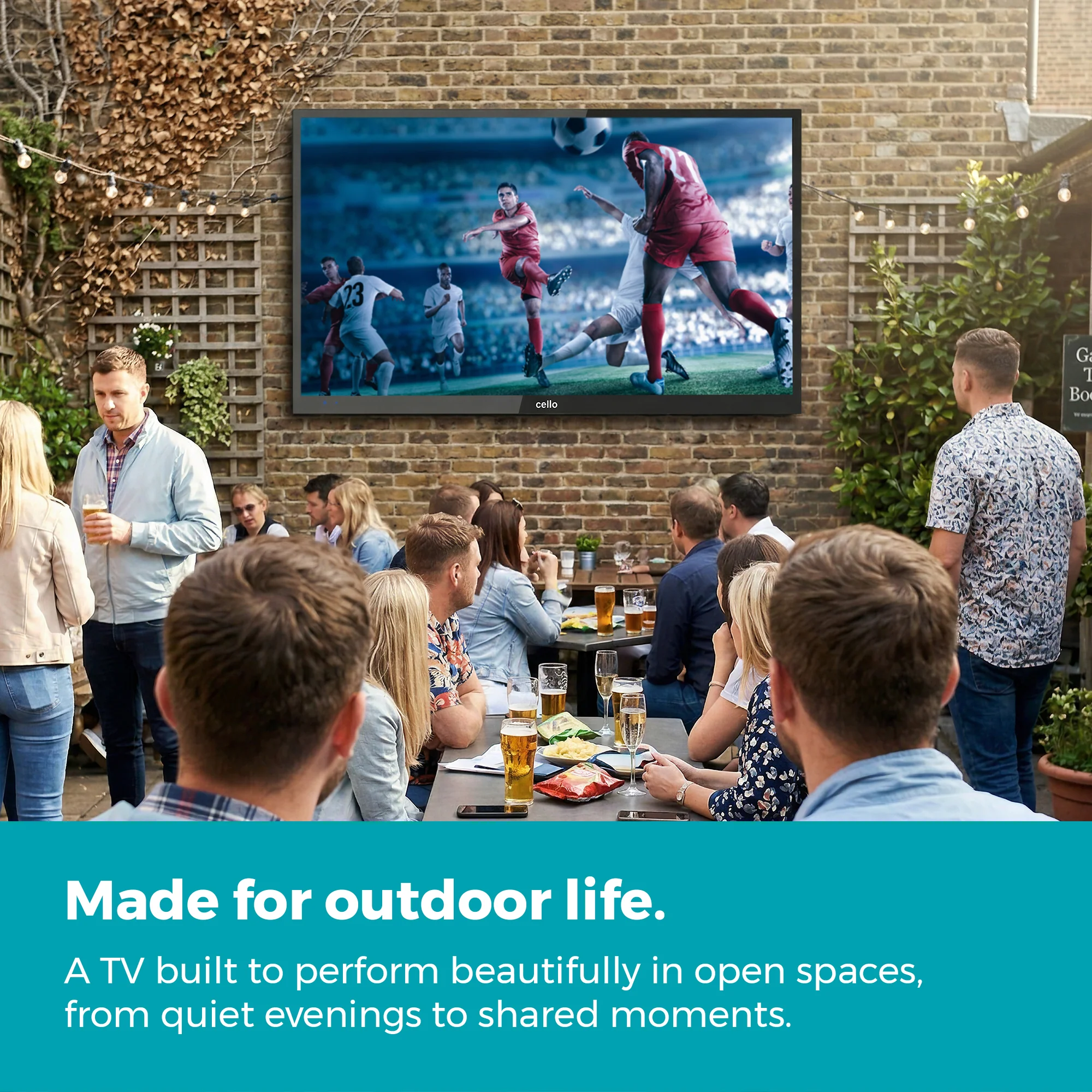 55 inch 4K UHD Smart Samsung Plus Outdoor TV - Image 4
