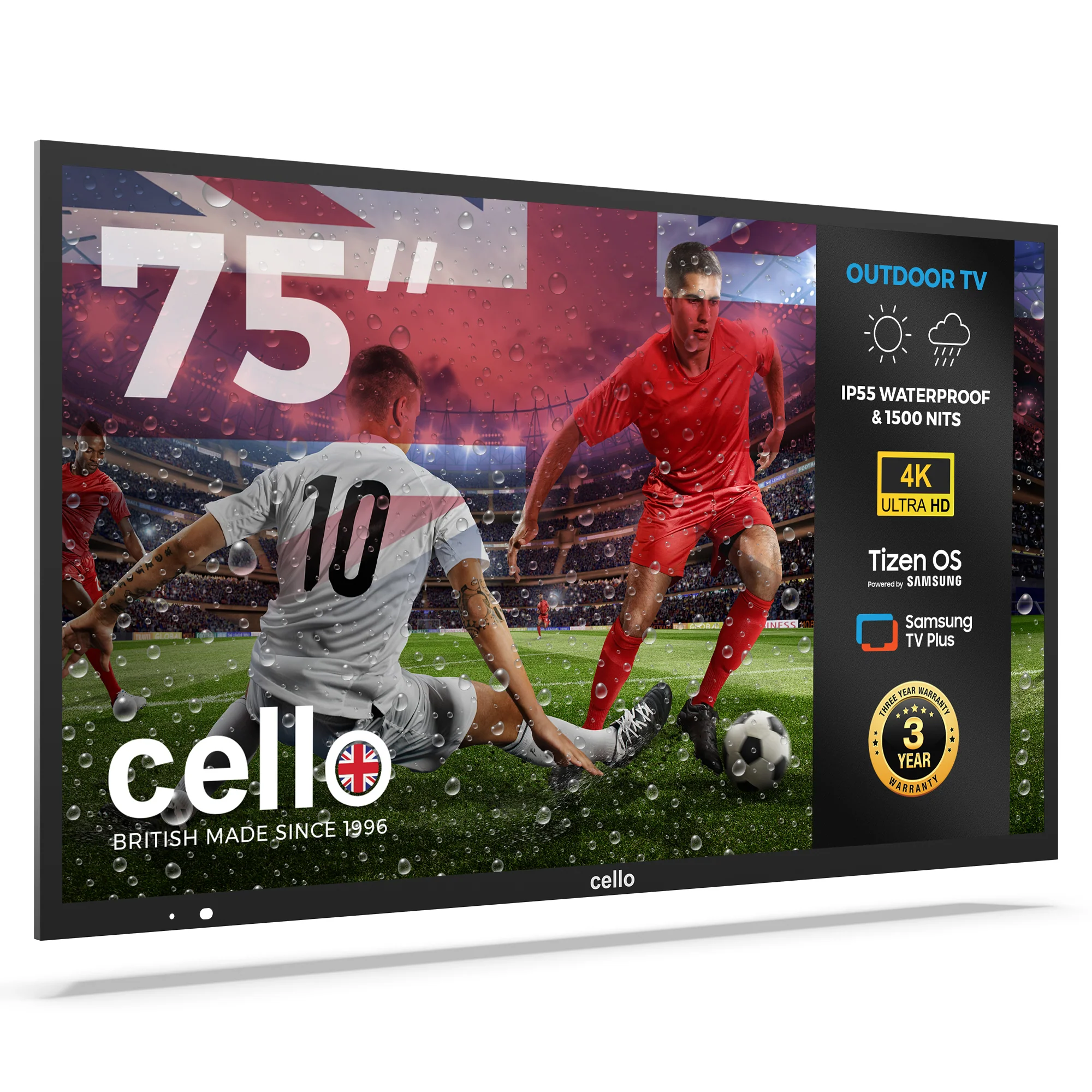 75 inch 4K UHD Smart Samsung Plus Outdoor TV - Image 9