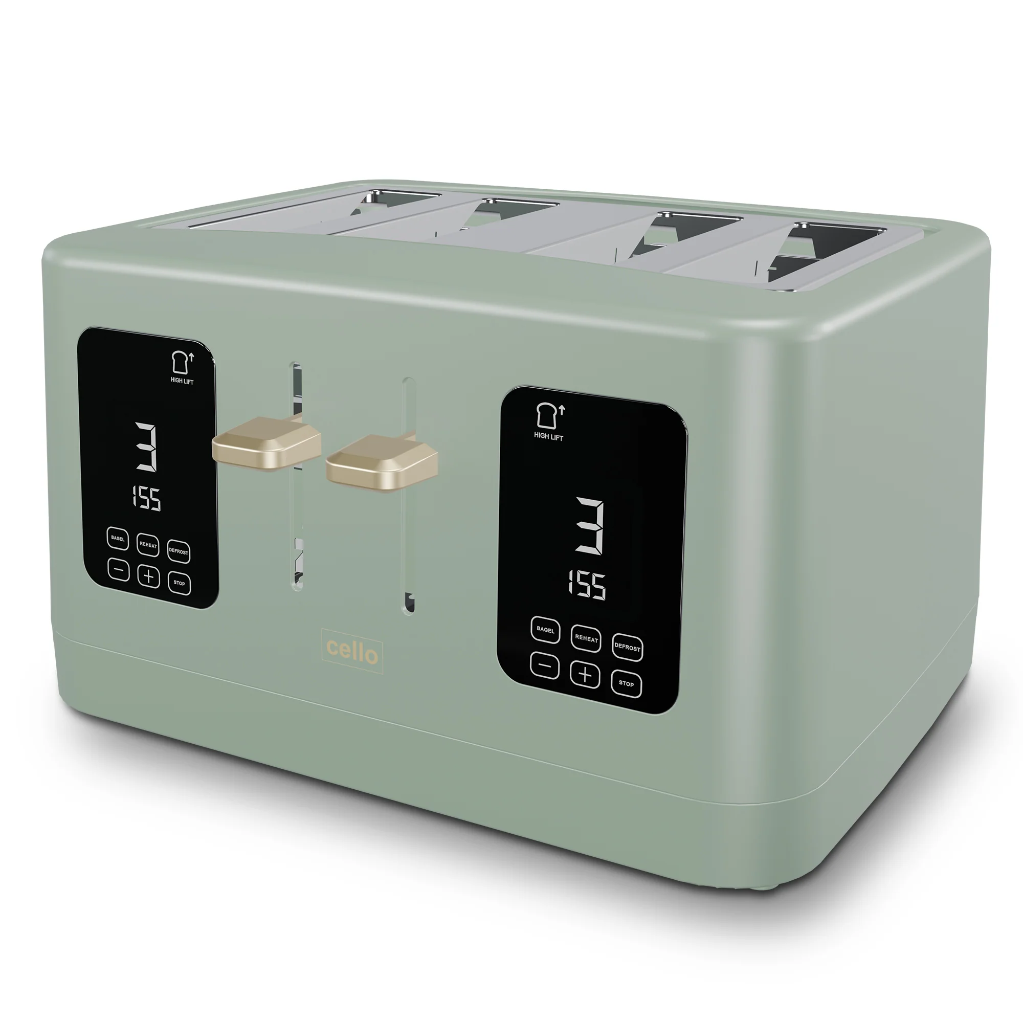 Breakfast Bundle - Digital Kettle + 4 Slice Toaster (DE) - Image 5