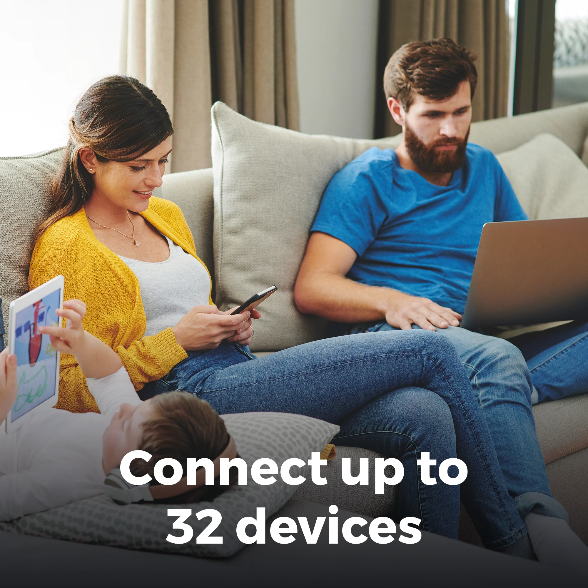 22 inch VOYAGER Smart Samsung Plus TV with built-in 5G Wi-Fi ROUTER - Image 5