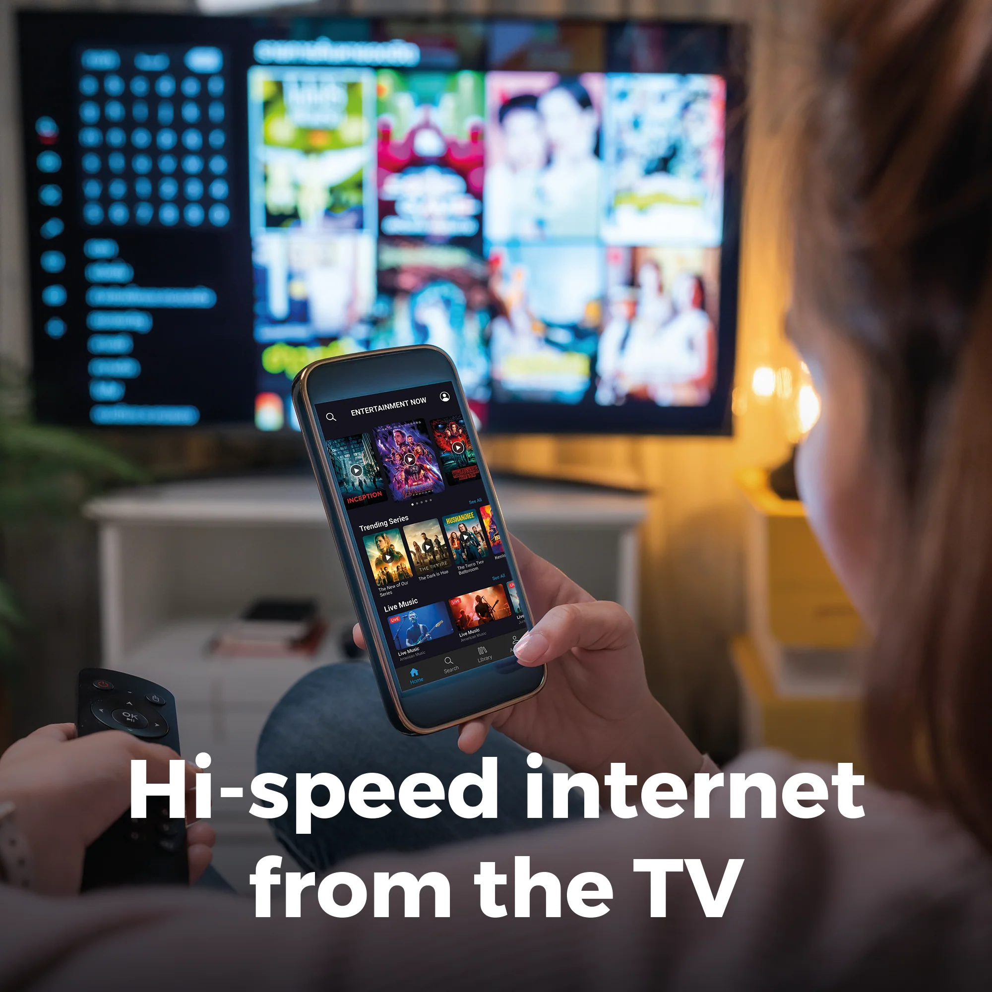 22 inch VOYAGER Smart Samsung Plus TV with built-in 5G Wi-Fi ROUTER - Image 6